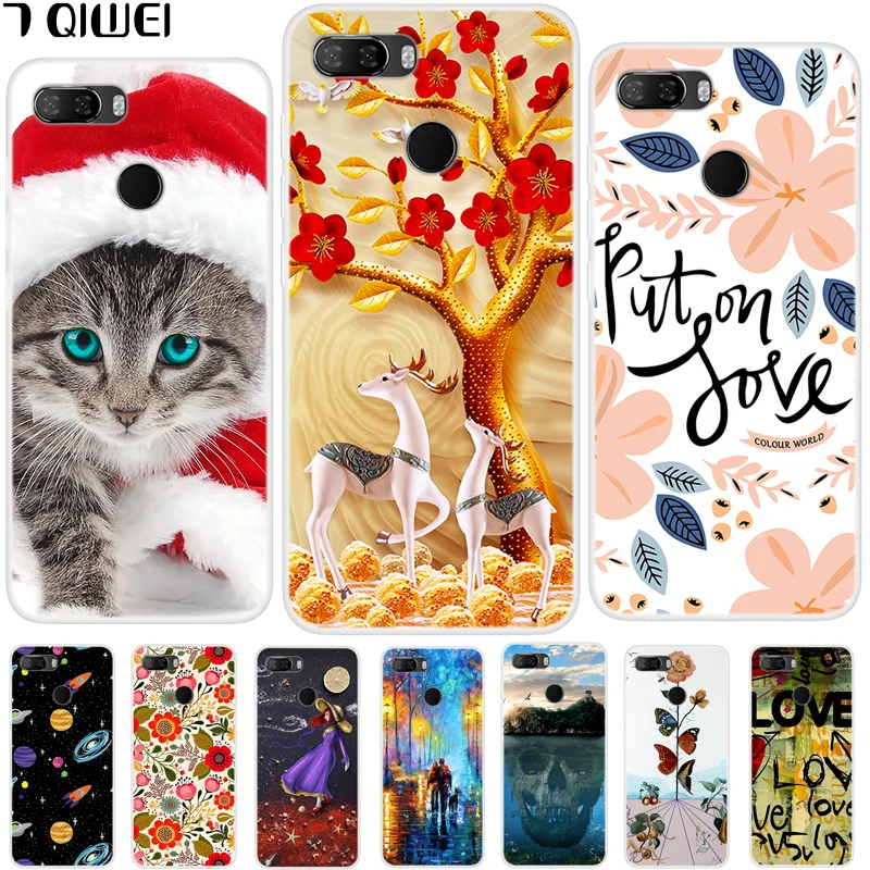 

5.7'' For Lenovo K5 Play Case Soft TPU Silicone CooL Cover for Coque Lenovo K5 Play Case K 5 Play K5Play Fruit Funda Painting