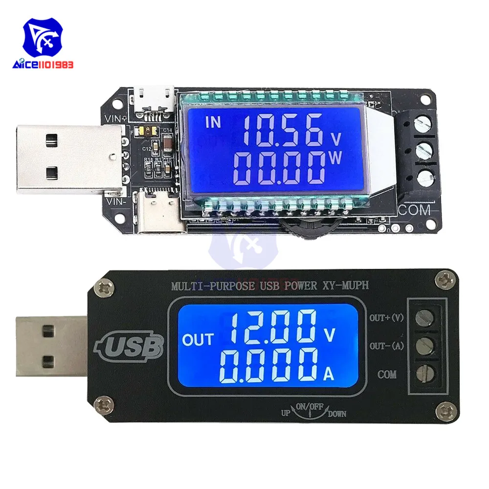 Флуоресцентный USB преобразователь постоянного тока 5 В в постоянный ток 3 24