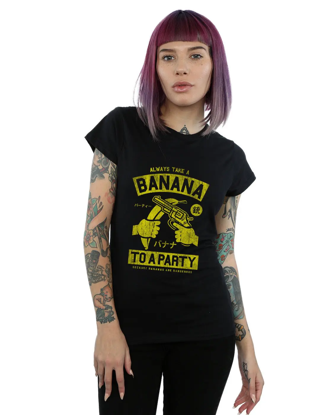 Women's Banana Party T Shirtin TShirts from Women's Clothing on