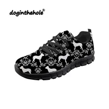Doginthehole прекрасный кроссовки для собак Для женщин обувь для ходьбы Обувь с дышащей сеткой Chaussure женская уличная спортивная обувь для бега обувь