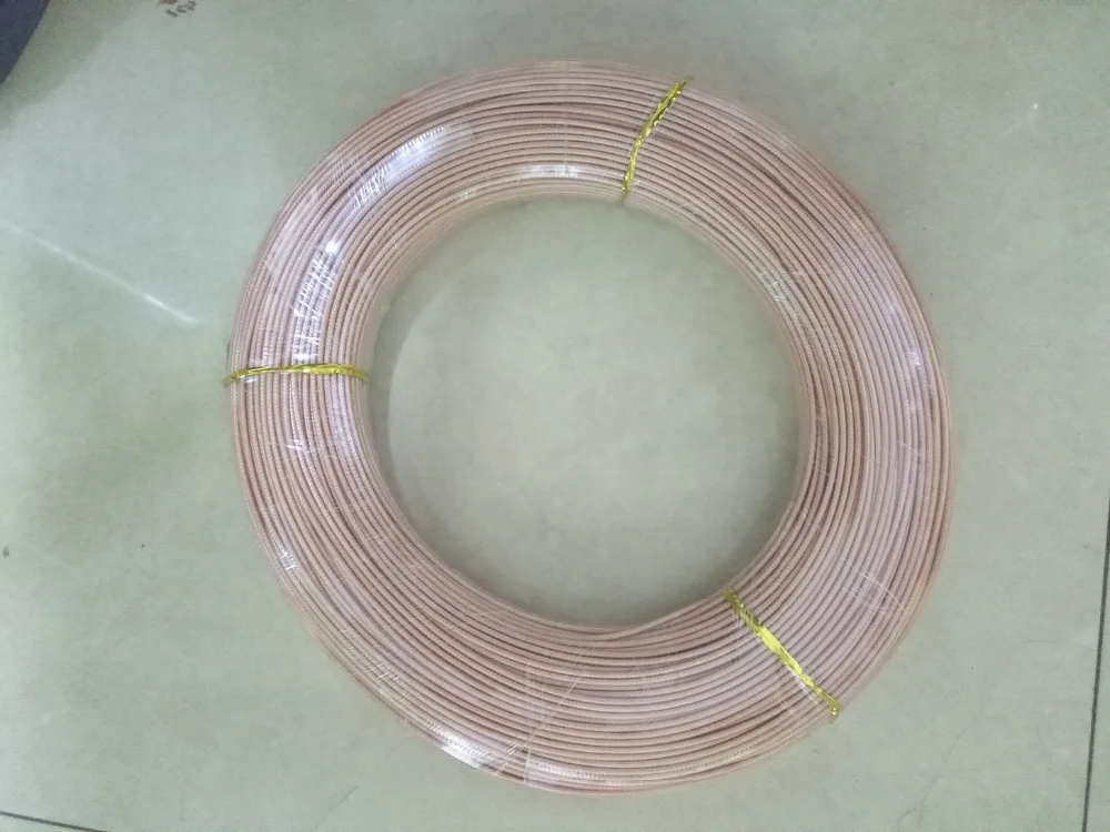 단일 차폐 RF 동축 케이블, 고온 저항, 250 ℃, 100m, 50ohm, M17, 113, RG316