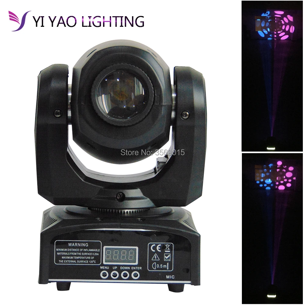 

Gobo moving head light 10w led dmx moving head equipment