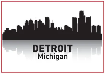 

Michigan Detroit Skyline Souvenir Fridge Magnets 20274