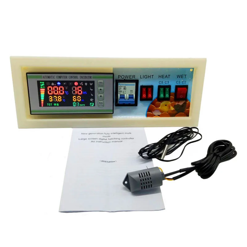 Инкубатор с датчиком температуры и влажности полностью автоматический