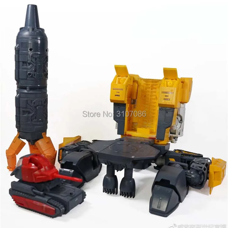 Трансформация Omega Supreme Guard Terminus Giganticus Masterpiece Окончательный светильник и звуковая Коллекция фигурка робота