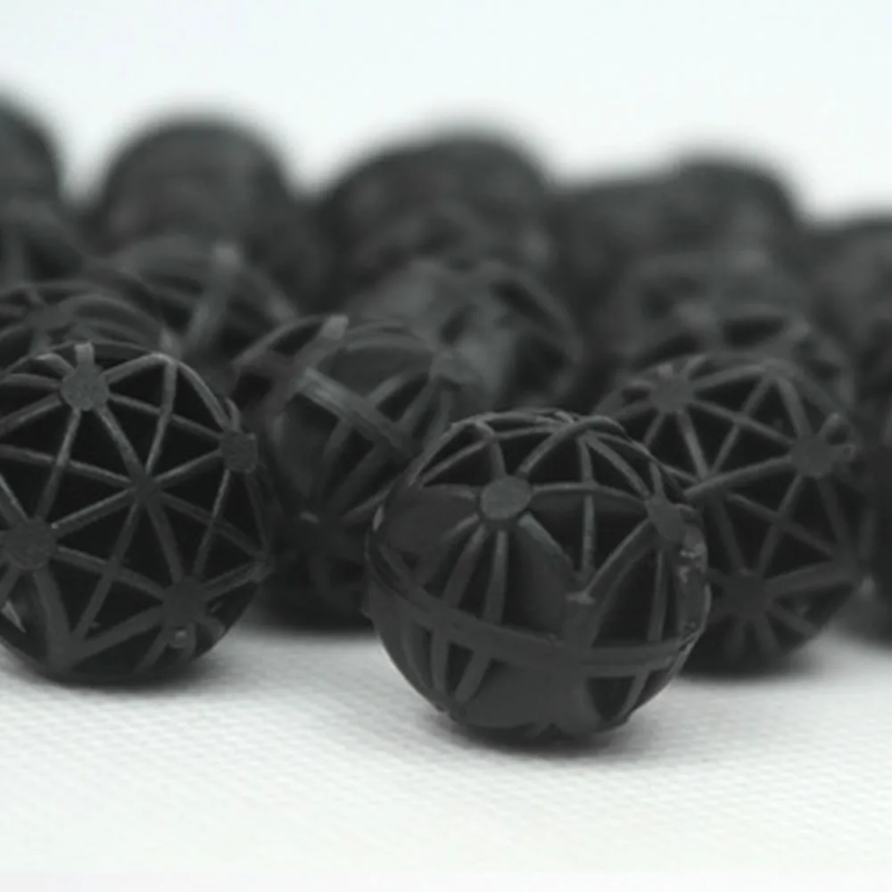 

50/100pcs 36mm Aquarium Bio Ball Filter Biological Fish Tank Aquarium Filter Accessories Use With Wet/DryCanister Media Black