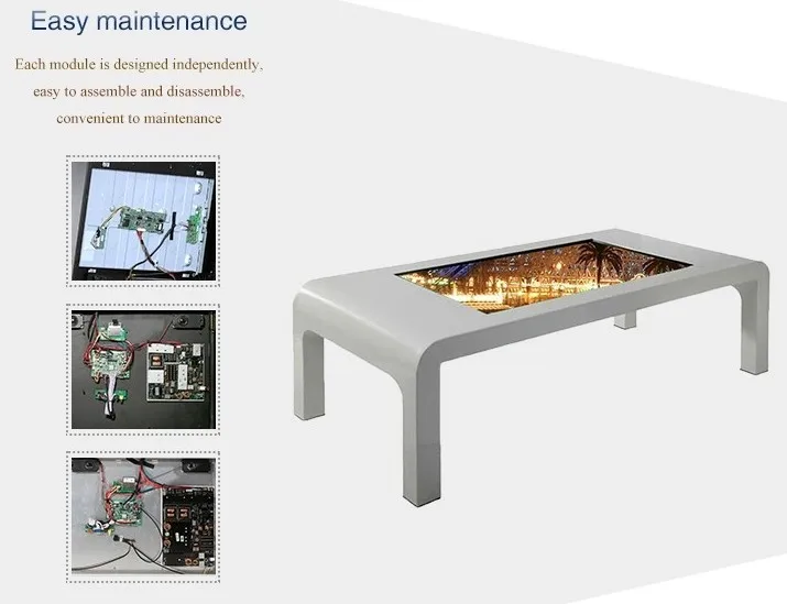 2020 китайский новый поставщик предложение интерактивного Multi Touch Screen журнальный столик Wi-Fi/лам/PC/монитор Shell/случай/ держатель