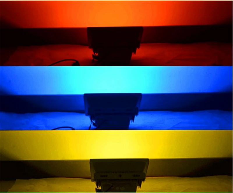 AC 85-265V 110V 220V 10W Chip IP65 Waterproof LED Floodlight White / Warm white / RGB Outdoor Lighting LED Flood Spotlights Lamp external security light