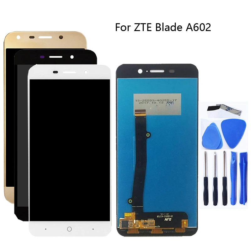 

For zte blade A602 100% test good LCD display and touch screen good screen components for ZTE mobile accessories