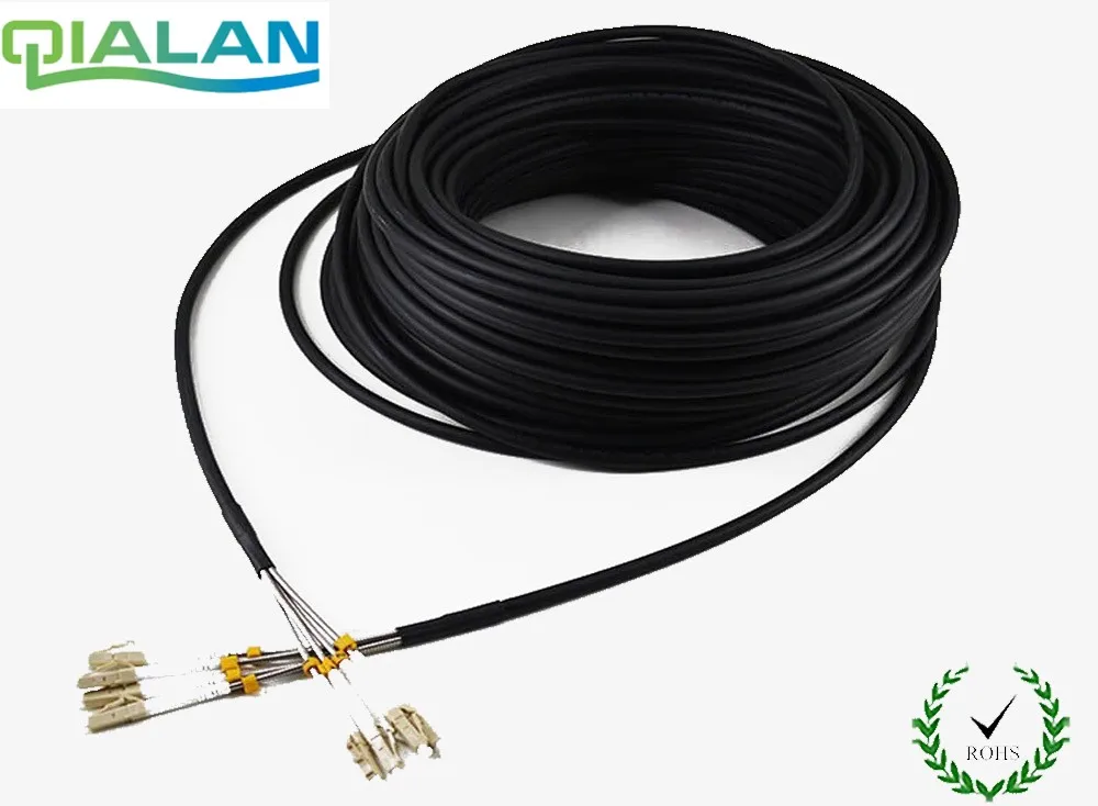 

200m LC UPC FTTA Patchcord SM CPRI Outdoor 4core FTTA Patch cable G652 LSZH