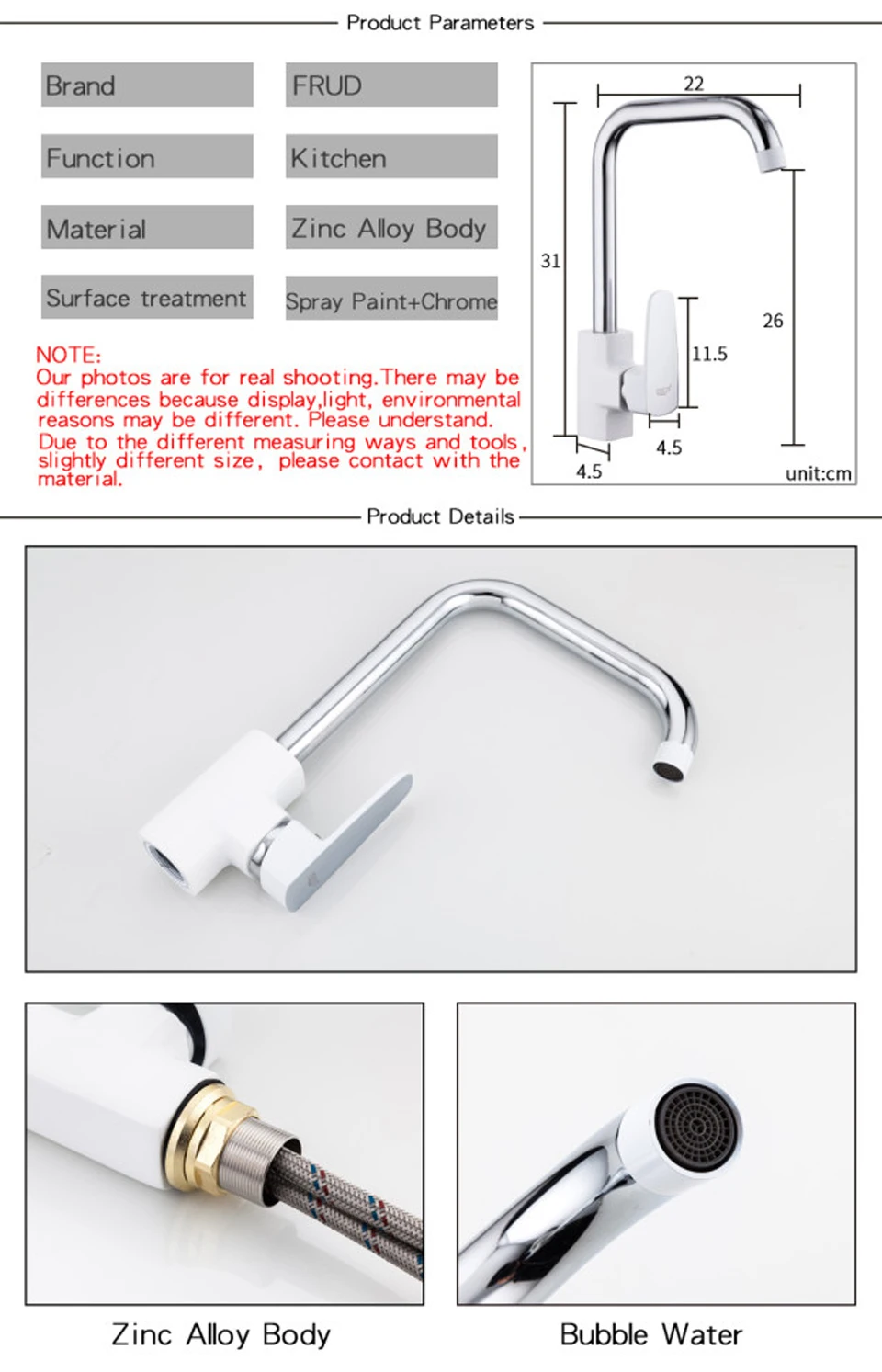 white kitchen faucets 8