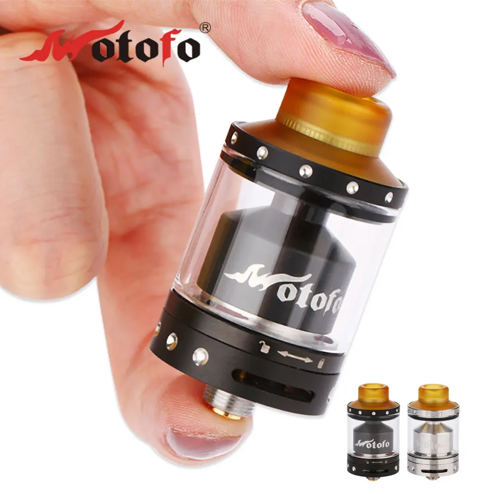 

Hot Original WOTOFO Viper RTA 3ml Tank Atomizer 24mm RTA Rebuildable Tank Single Coil Building Deck Vape Tank Vs Zeus Dual Rta