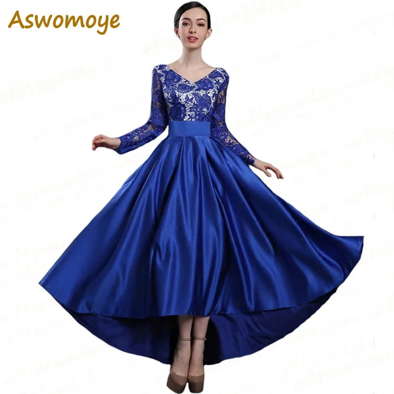 

2018 New Designer Evening Dresses Lace Sexy V-Neck Wedding Party Dress Prom Dresse Custom Size vestido de festa