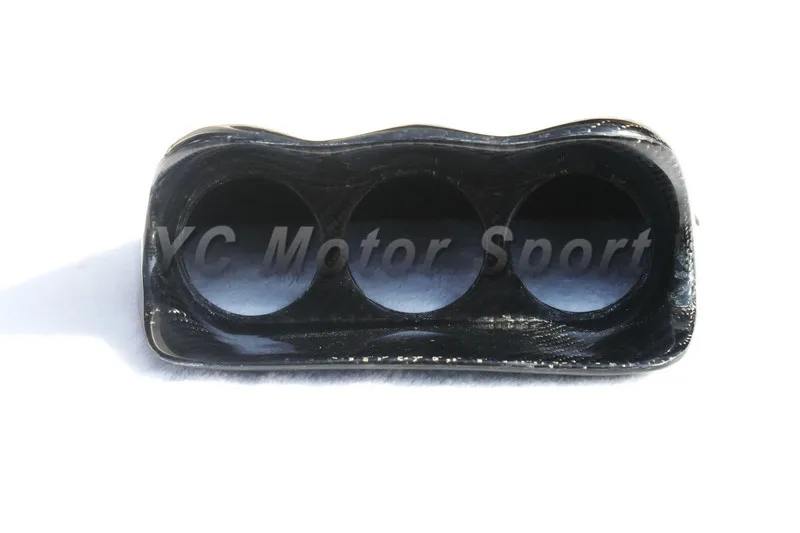 2002-2007 Suabru Impreza  WRX STI 7th-9th GDA GDB Defi Style Dash Triple Gauge Pod CF (2)