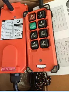

F21-E1B 110VAC 8 Channels Industrial Remote Controller switch 2 Transmitter+1 Receiver .