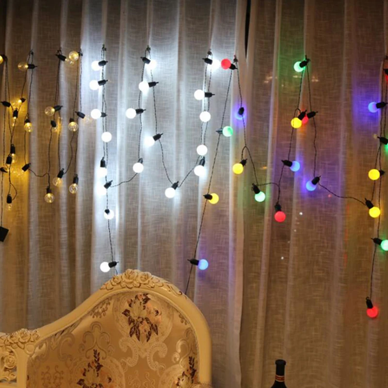 

6M 20 LED String Light Battery Operated Fairy Lights Garland bulb dance String Light Garden Patio Wedding Christmas Decoration