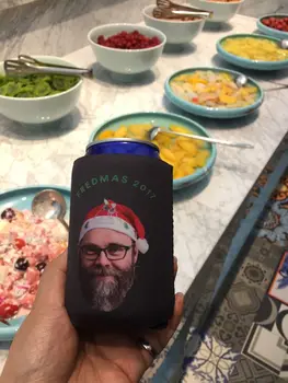 

200pcs/lot Custom Logo Stubby Holder Insulated Cooler Bag For Beer Food Wine Neoprene Drink Sleeve For Wedding Gift Customize