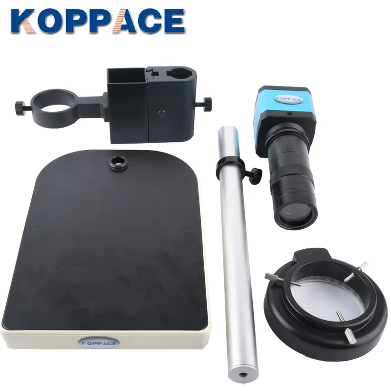 Микроскоп KOPPACE 21 миллион пикселей HDMI HD камера микроскопа с объективом 100X