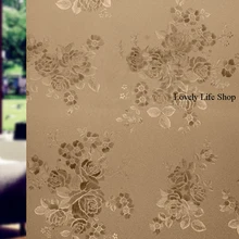 45 см* 300 см высший сорт Матовый УФ статическое цепляться гостиная Скраб фильм окна раздвижные двери декоративные окна стикер фильм