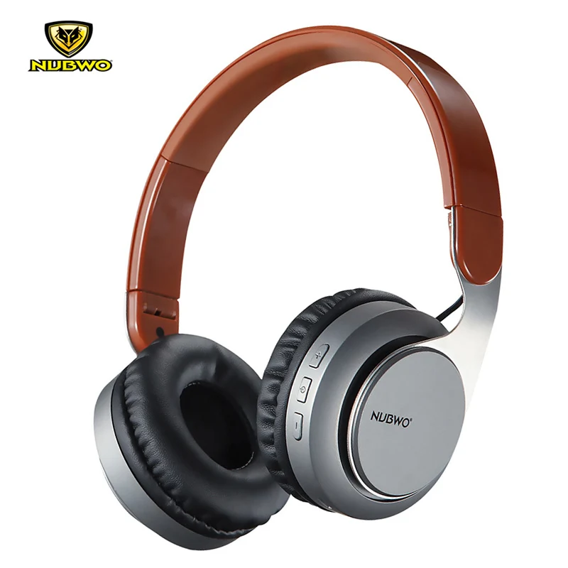 

NUBWO S8 Bluetooth 4.2 Wireless + Wired Headphones With Microphone Outdoor Foldable Over-Ear Stereo Headsets For Mobile Gamer
