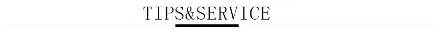 tips & service