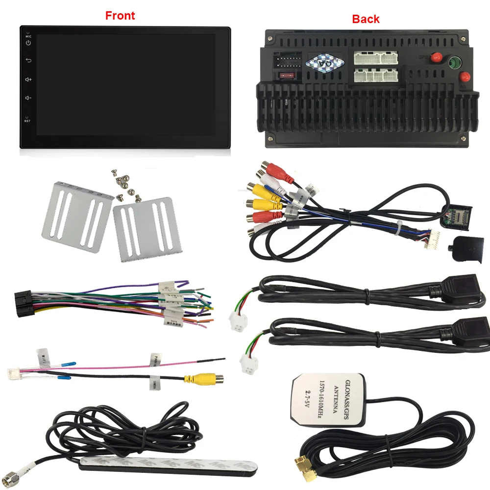 Pаспродажа EKIY 7 IPS 2G 16G Android 9,0 2 Din универсальный font b GPS b font навигатор Авторадио автомобильный мультимедийный плеер BT 4G Wifi OBD стерео радио видео