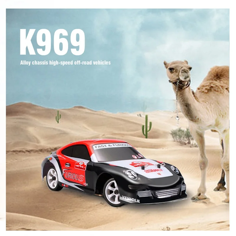 

K969 Toy Car 1:28 RC Car 30KM/H High Speed Off Road Vehicle 4WD Electric Drift Cars