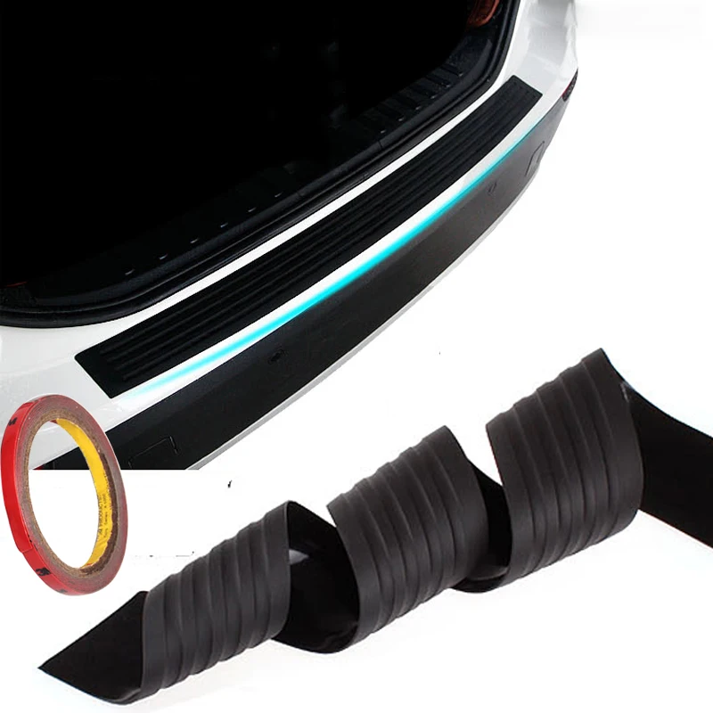 Car Styling Trunk Rubber Rear Guard Bumper Protector Trim Cover For KIA Toyota BM W Chevrolet Mazda Audi Lada Seat Opel Ford | Автомобили