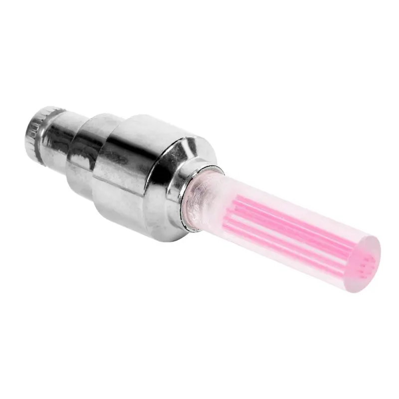Clearance 2 pcs Cycling Sports Bike Lights Bicycle Car Wheel Tire Valve Cap Spoke Neon LED Lamp s2 1