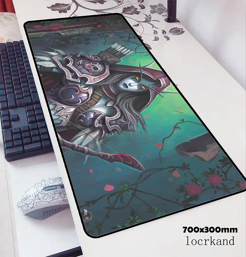 Sylvanas коврик для мыши 700x300x3 мм популярный компьютерный коврик для мыши геймерский геймпад компьютерная игровая мышь с массовым рисунком Настольный коврик офисная мышь