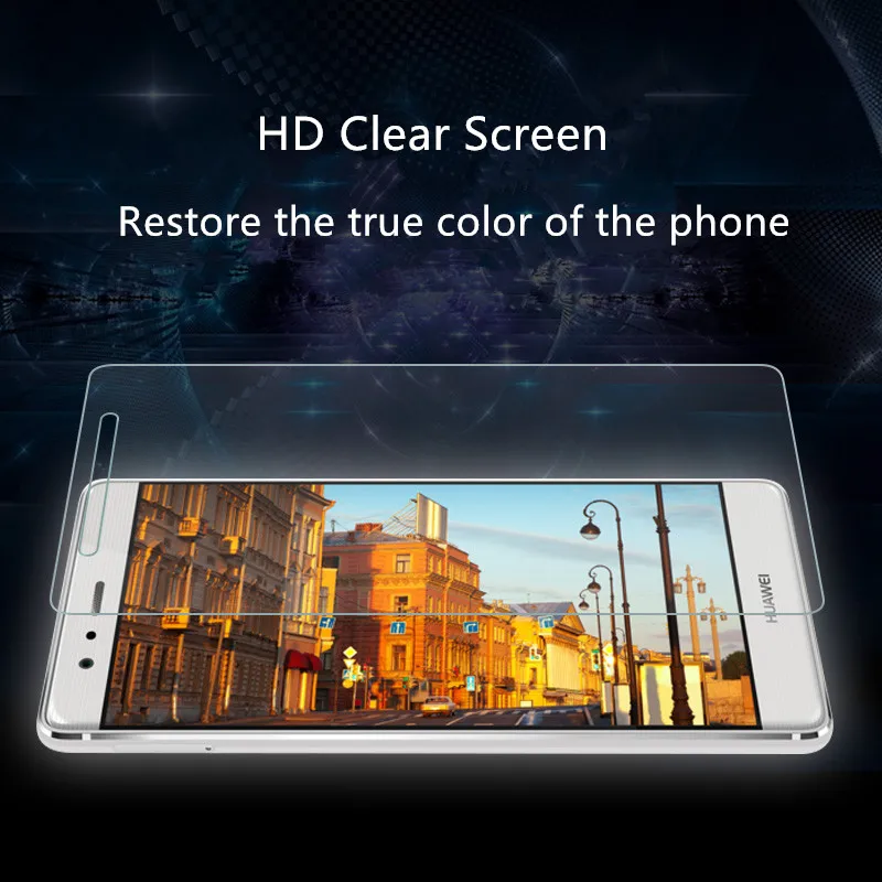Закаленное стекло 2.5D 9H для Huawei p10 lite P6 P7 P8 P9 P20 Защитная пленка экрана P8Lite P9Lite 2017 P10