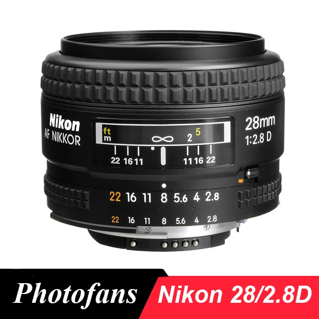 Nikon 28 / 2.8 D lens NIKKOR AF 28mm f/2.8D Lense for D80 D90 D7200 D7100 D300 D500 D600 D610 D700 D750 D800 D810 D3 D4 D5 Df