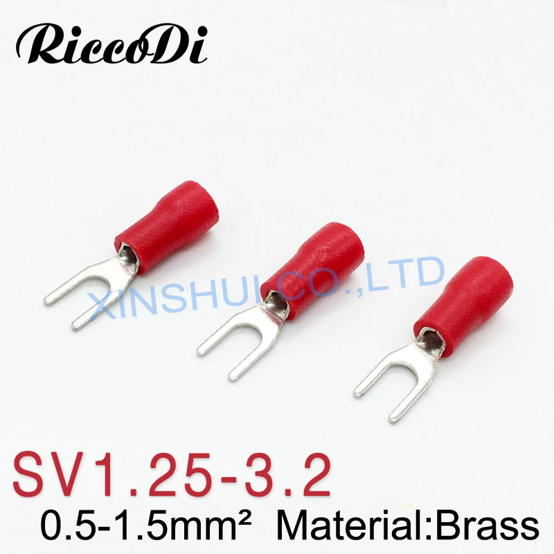 factory sell Insulated Fork Wire Connector Electrical Crimp Terminal SV1.25-3.2 | Обустройство дома