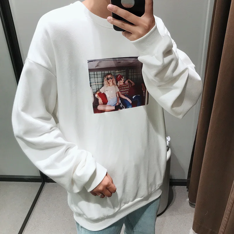 

Fashion Casual Men's Jacket Spring And Autumn New S-2XL Color Matching Loose Shirt Jacket Six Colors Personality Youth Popular