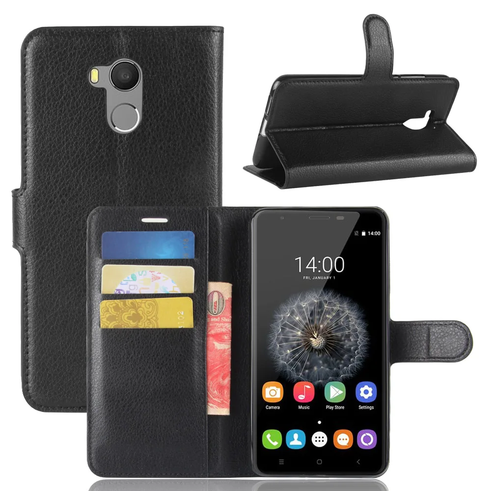 Модный чехол бумажник из искусственной кожи для Oukitel U15 Pro защитный книжка
