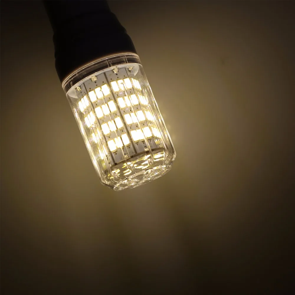 5730 SMD сверхъяркая светодиодная лампочка Кукуруза E27 B22 GU10 G9 E14 27 светодиодов 7 Вт