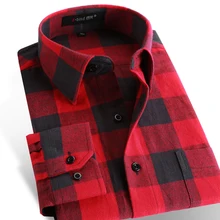 Spring 2017 font b Men s b font Casual Plaid font b Shirts b font font