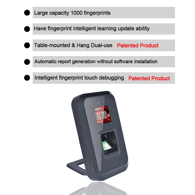 Eesye Biometric Fingerprint Time Attendance System Time Clock Time Attendance System Office Employees Digital Reader Machine    