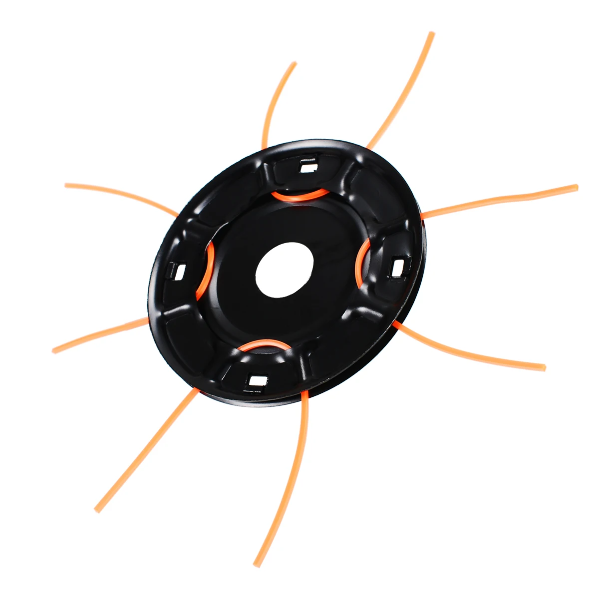Metal Grass Trimmer Head with 4 Lines Brush Cutter Head Thread Nylon Grass Cutting Line Head Tool Accessories