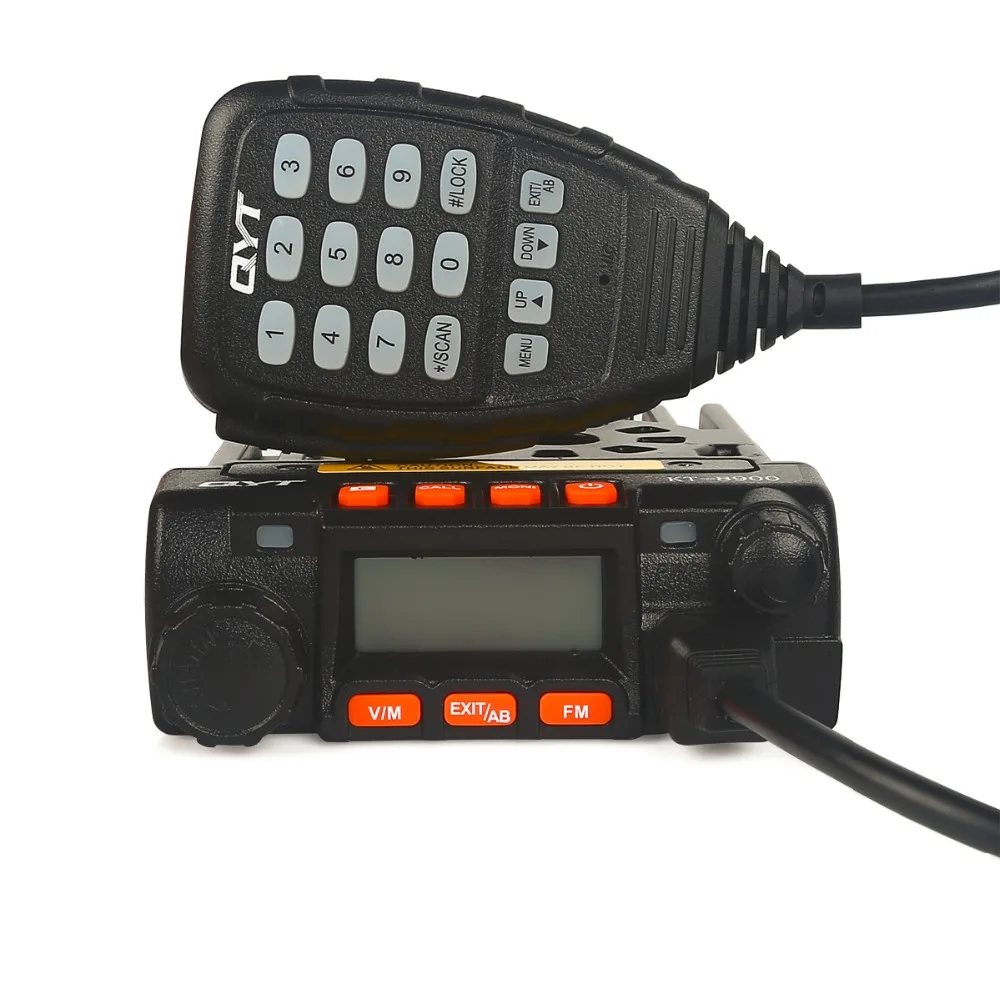 

QYT KT8900 Mini Vehicle Transceiver CTCSS DCS 5Tone DTMF 136-174/400-480MHz VHF 25W UHF 20W Dual Band Car Mobile Radio