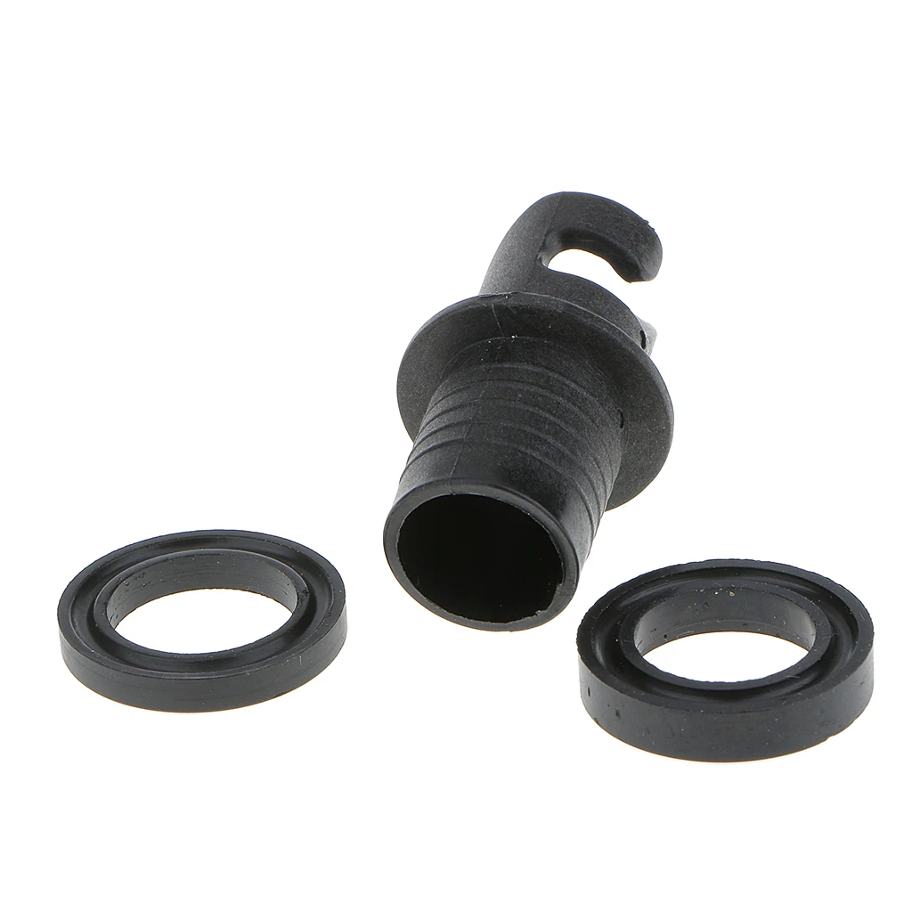 MagiDeal Durable Plastic Valve Adapter Air Pump Hose Inflating Inflatable Kayak Boat Canoe Accessories Hiking Stick Tip 