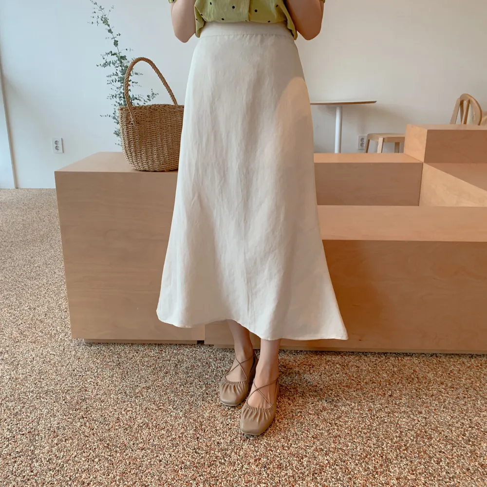 Women Skirts Fashion New High Waist Skirt Women Spring Girls Summer Skirts Midi Womens solid white Elastic Waist A Line Ladies Women Skirts Fashion New High Waist Skirt Women Spring Girls Summer Skirts Midi Womens solid white Elastic Waist A Line Ladies