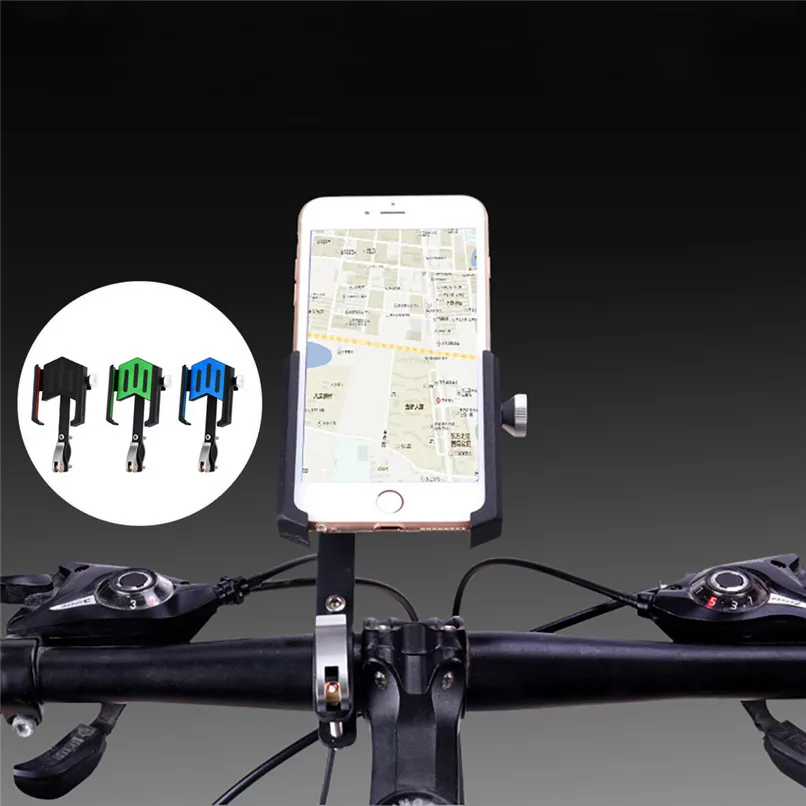 Алюминиевый держатель для велосипеда, Кронштейн для мобильного телефона, сплав, руль для велосипеда, для сотового телефона, gps, крепление для мотоцикла, электрический велосипед