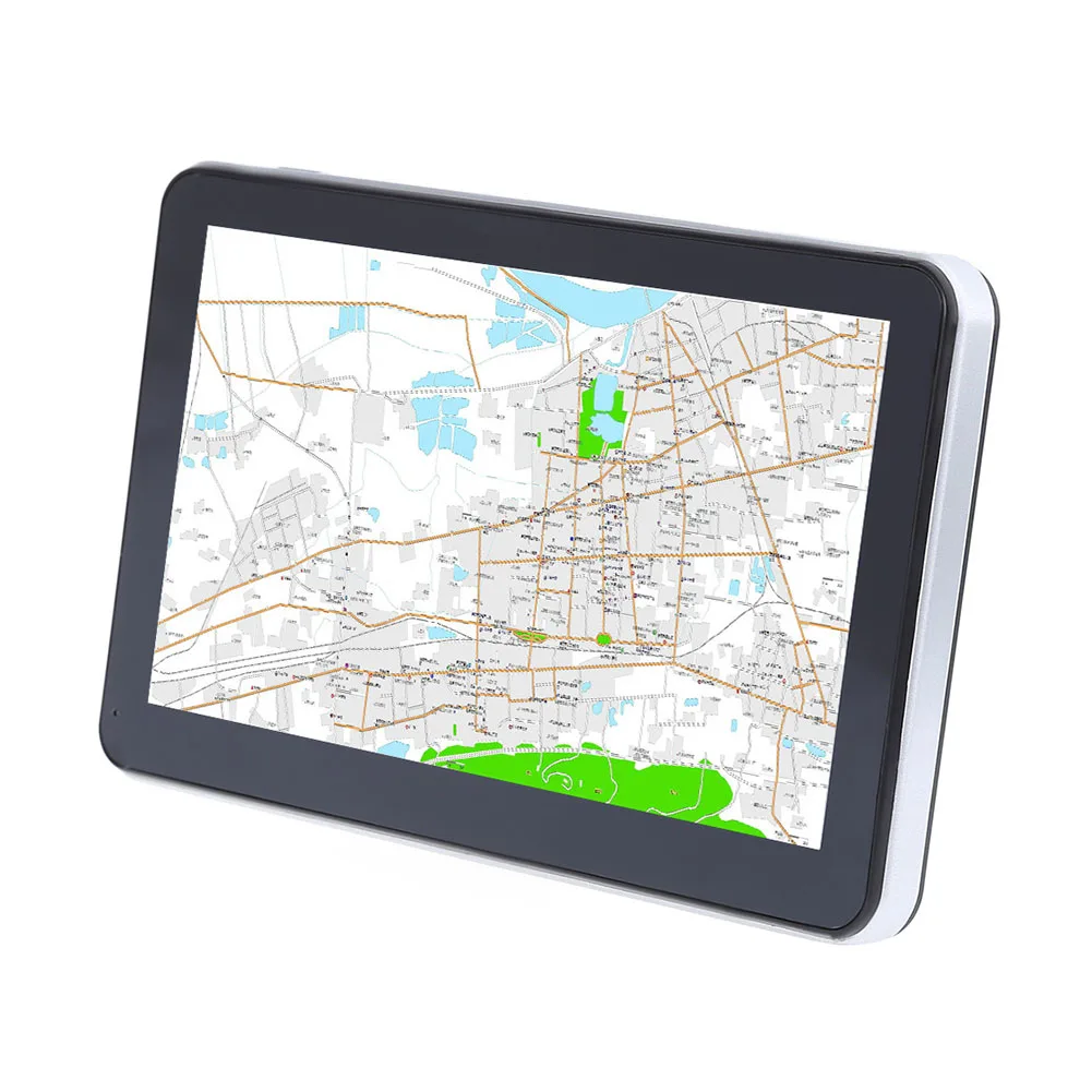 

7 Inch GPS Navigator HD Alert Built-in Maps FM Video Audio USB Loud Portable Traffic Car Truck Pictures Spoken Game