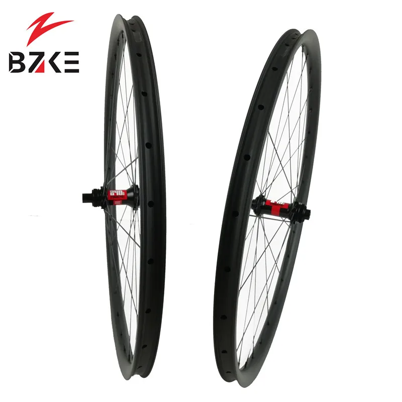 BZKE 29er графит для колес 240s вытянутые по оси спицы Углеродные колеса для горных велосипедов BOOST супер легкий карбоновые колеса для горного велосипеда 1280 грамм