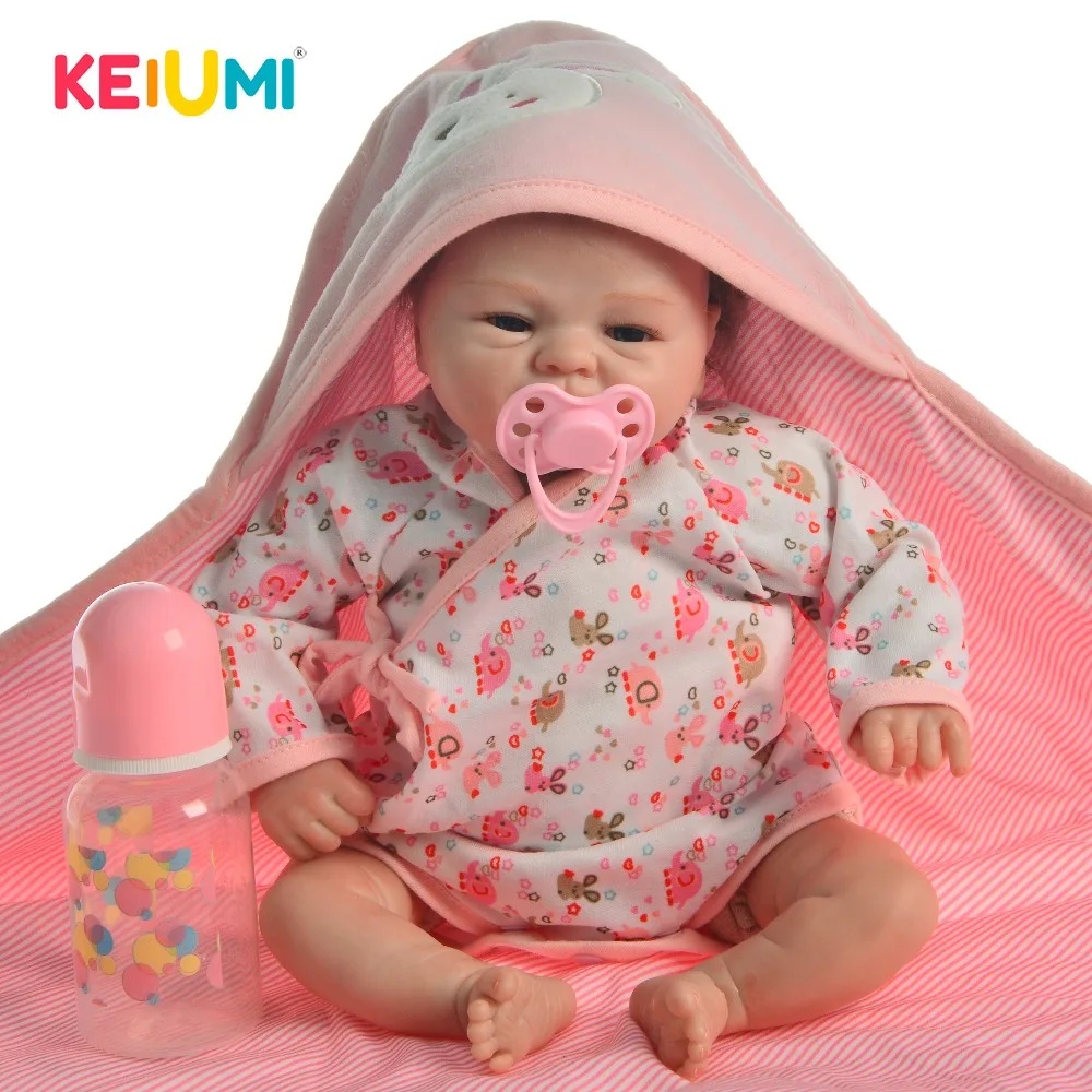 KEIUMI Симпатичные Забавные куклы смайлики Новорожденные ручной работы из мягкого