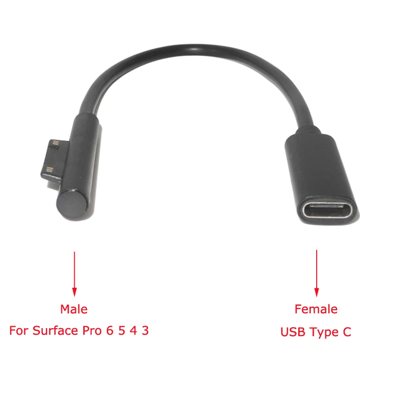 USB Type C Cable for Microsoft Surface Pro 6