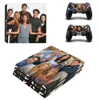 

Friends PS4 Pro Skin Sticker For Sony PlayStation 4 Console and 2 Controllers PS4 Pro Skin Stickers Decal Vinyl