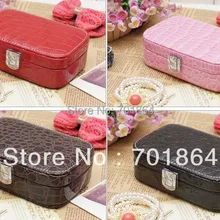 Высокое качество Модные украшения чехол PU кожа шкатулка косметическая аксессуар для хранения pacjaging