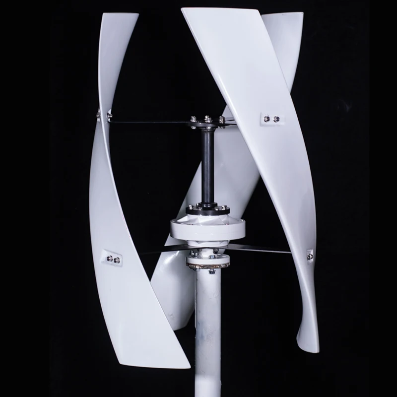 

CE Vertical Wind Turbine X-shaped wind energy power generator White 400w 24v with Free Controller